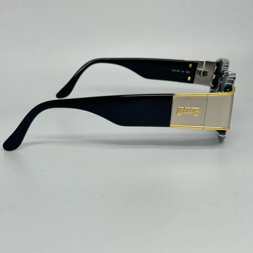 Le Club Actif Italy True Vintage Sunglasses‎ Frames 53 668 Design Black H349